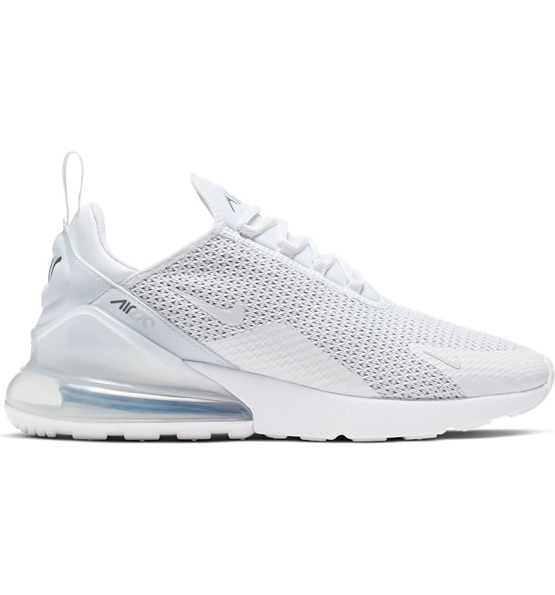 Nike air max 270 trainer pure platinum / white / cool grey online