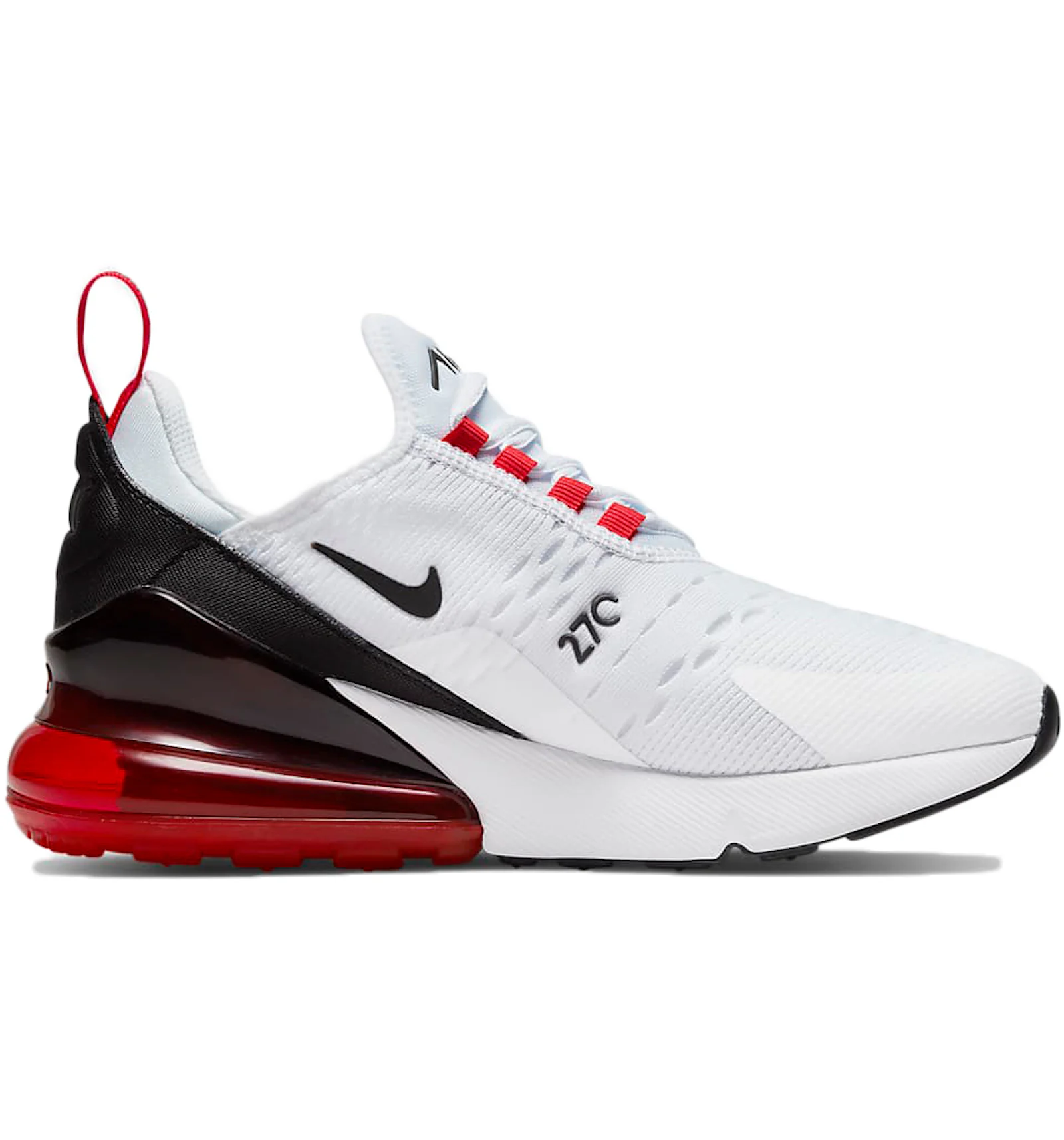 White and red nike air max 270 Clearance