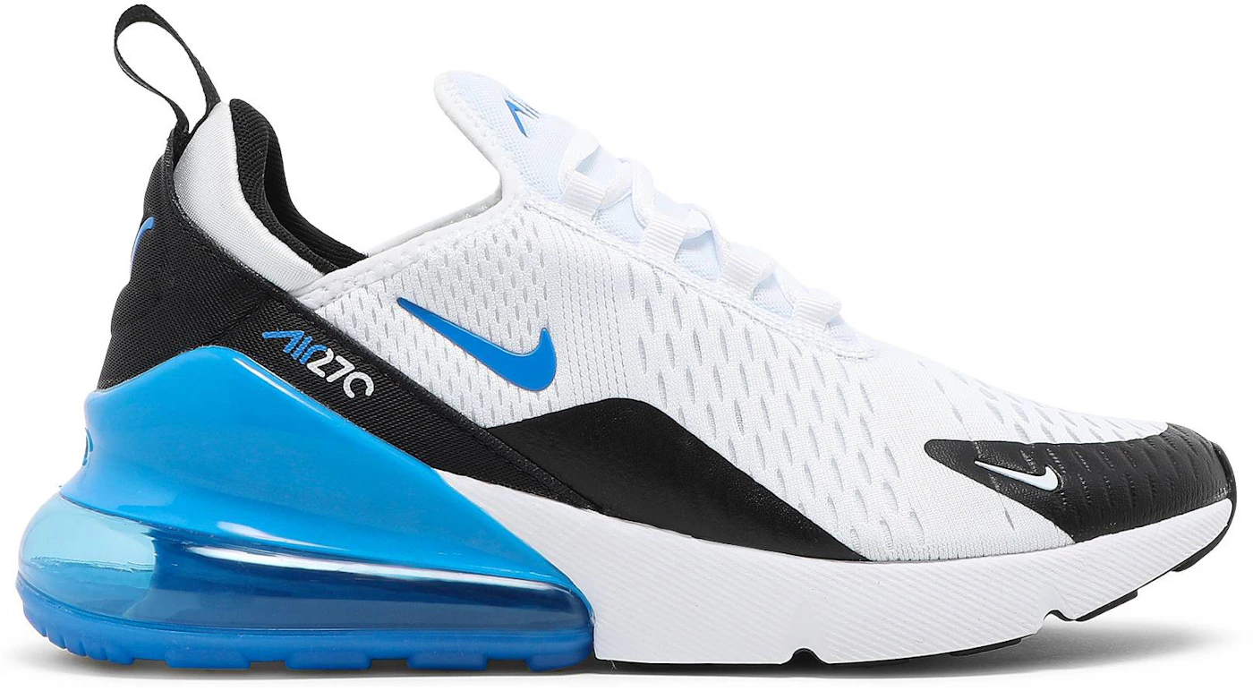 Thriller Telemacos tent Nike Air Max 270 White Signal Blue (GS) Kids' - 943345-106 - US