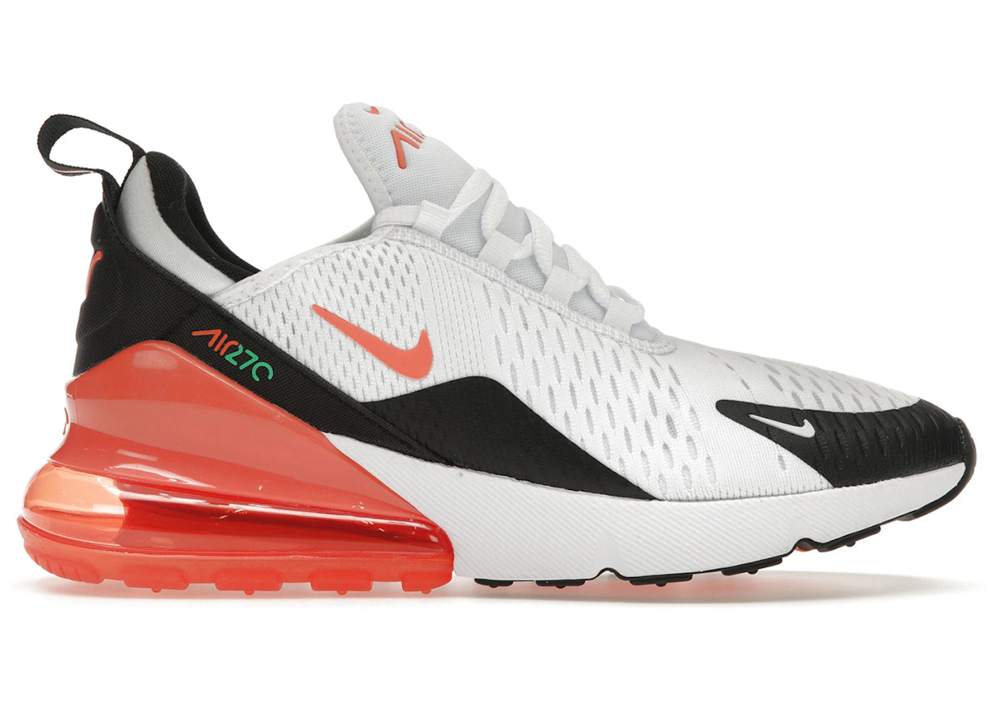 Nike Air Max 270 White Turf Orange (GS) - 943345-107 - US