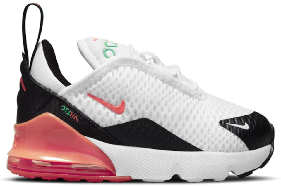 Nike Air Max 270 White Turf Orange (TD) Toddler - DD1646-107 - US