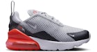 Nike Air Max 270 Wolf Grey Anthracite Bright Crimson White (PS)