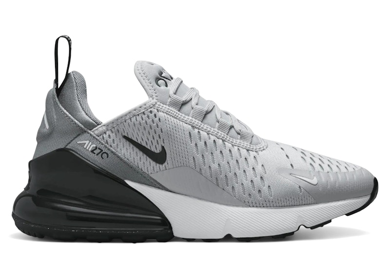 Pre-owned Nike Air Max 270 Black Sneakers In Wolf Grey/cool Grey/white In Multi
