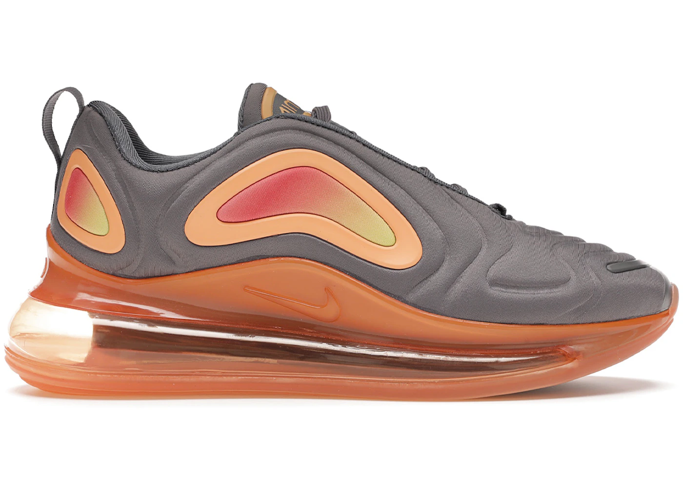 Nike Air Max 720 Black Fuel Orange (GS) Kids' - AQ3196-004 - US