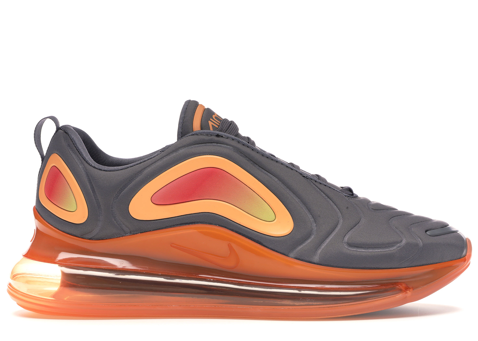 Nike Air Max 720 Black Fuel Orange 