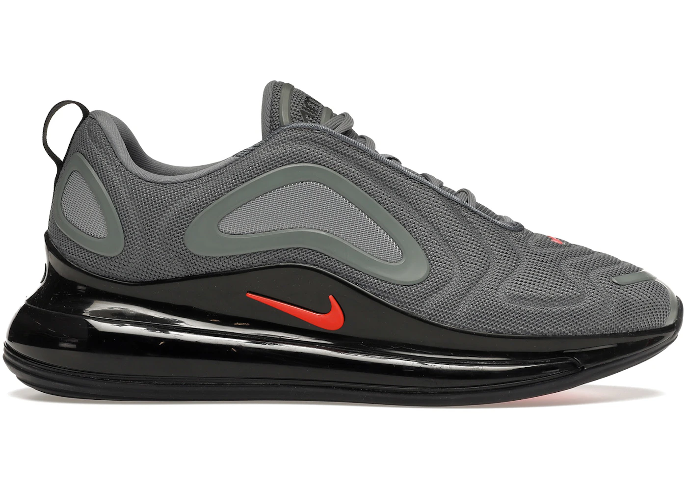 Nike Air Max 720 Cool Grey Bright Crimson Black Men's CK0897-001