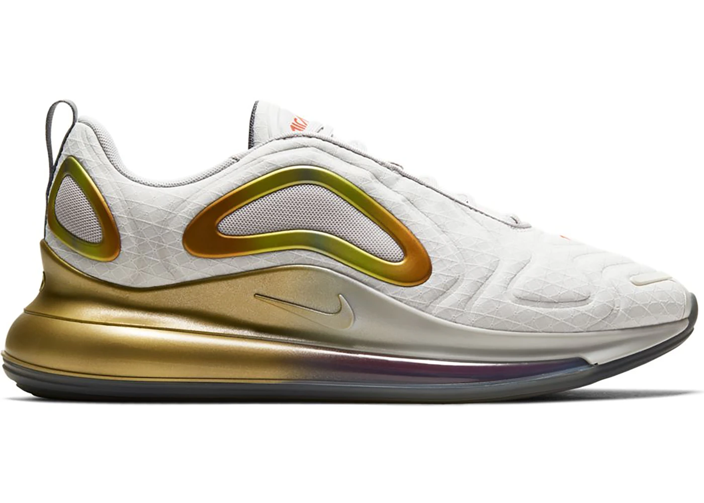 Nike air max top 720 mens grey orange