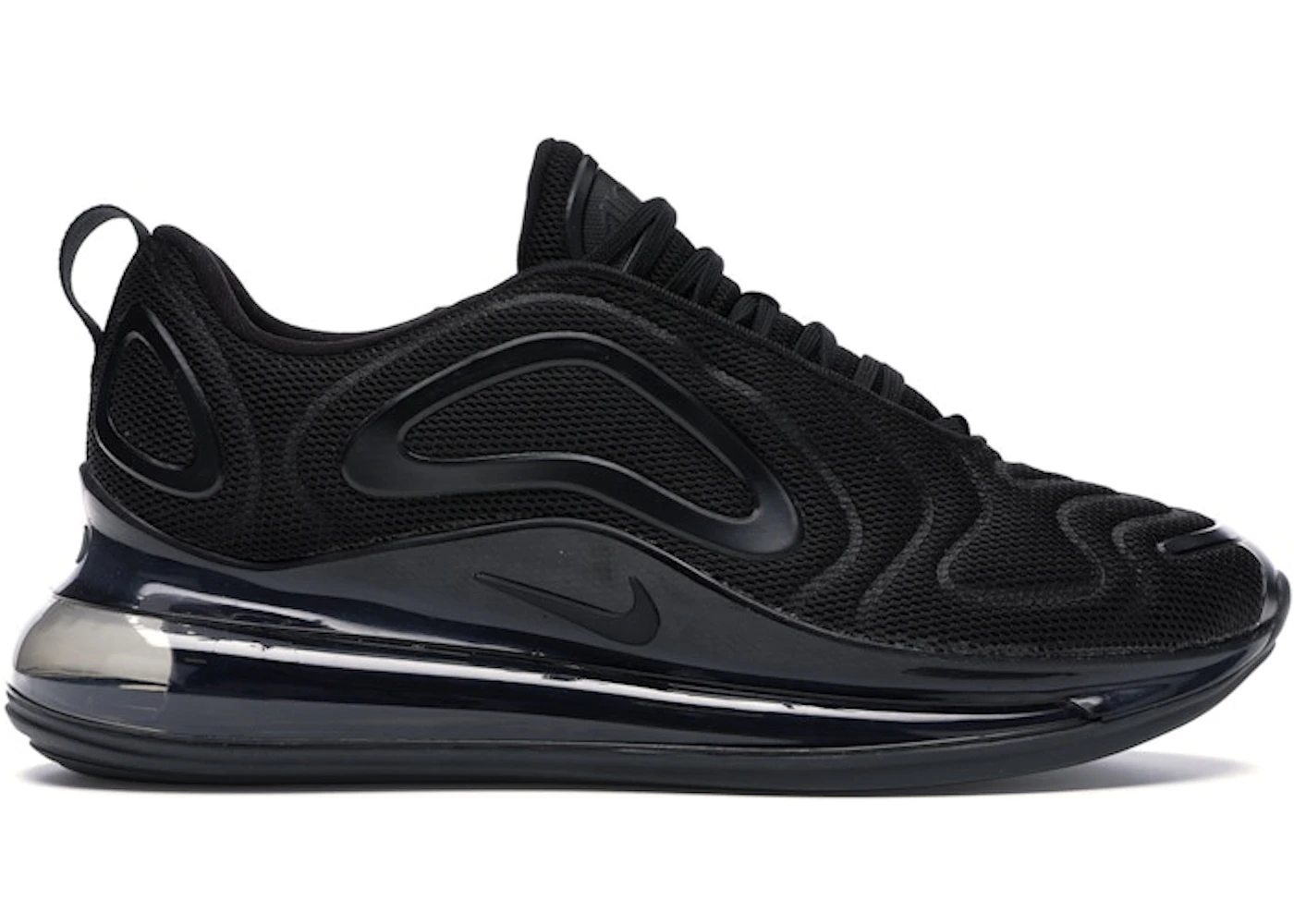 Nike Air Max 720 Triple Black (GS) - AQ3196-006 - US