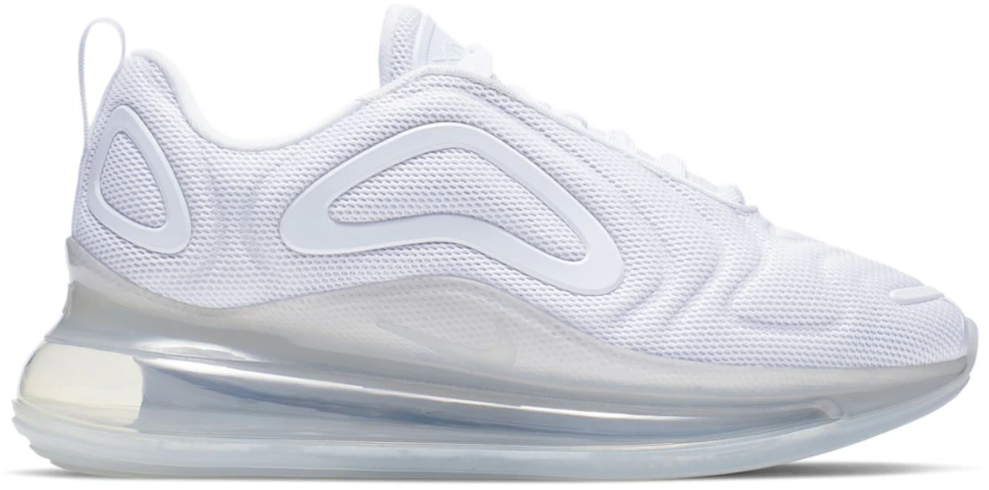 Air max 720 trainers Nike White size 42.5 EU in Polyester - 22000515