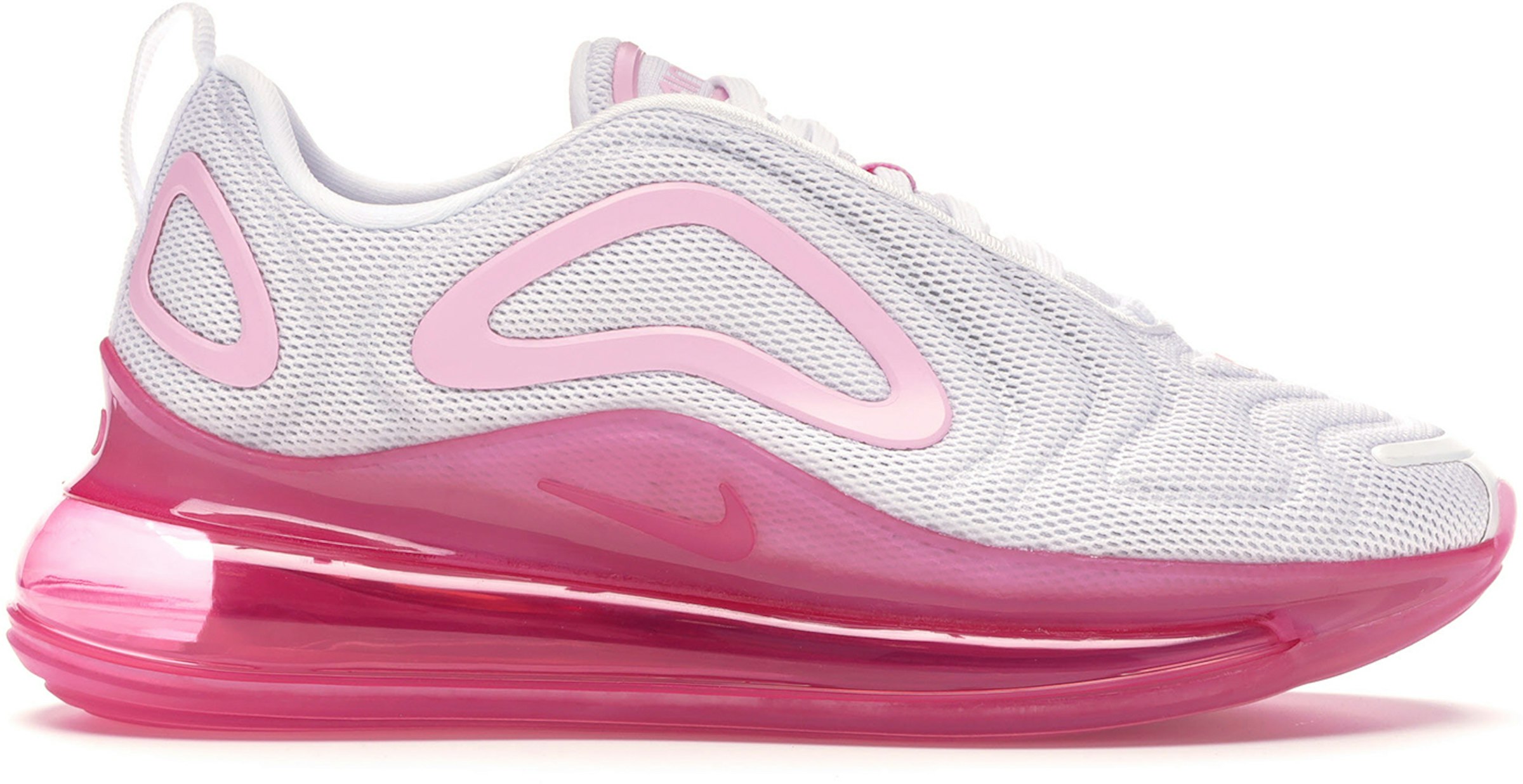 Respetuoso Alexander Graham Bell Competir Nike Air Max 720 White Pink Rise Laser Fuchsia (Women's) - AR9293-103 - US