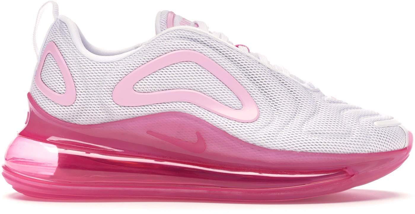 Nike Air Max 720 White Pink Rise Laser Fuchsia (Women's) - AR9293-103 -