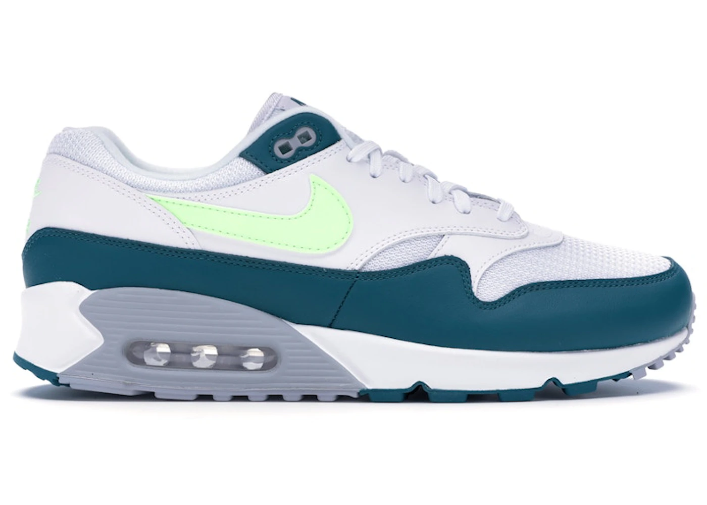 Air Max 90 Spruce Lime Nike Men's Air Max 90 Spruce Lime, White