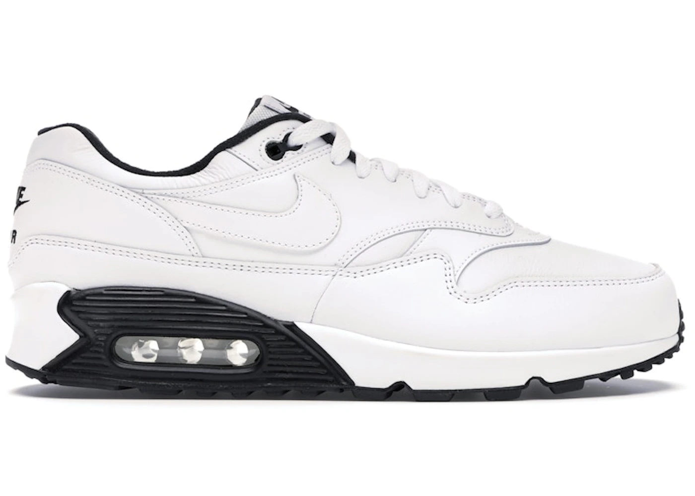 Nike Air Max 90/1 White Black Men's AJ7695-106 US1