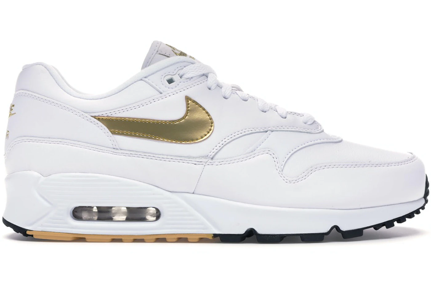 Nike Air Max 90/1 White Gold Men's AJ7695-102 US