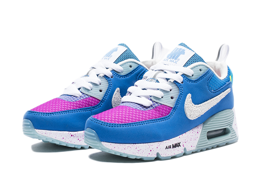 undefeated x nike air max 90 pacific blue