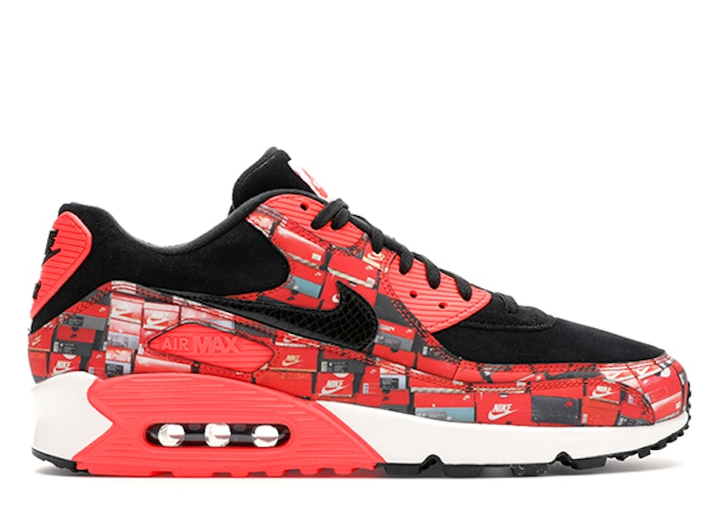 Nike Air Max 90 Atmos We Love Nike (Bright Crimson)