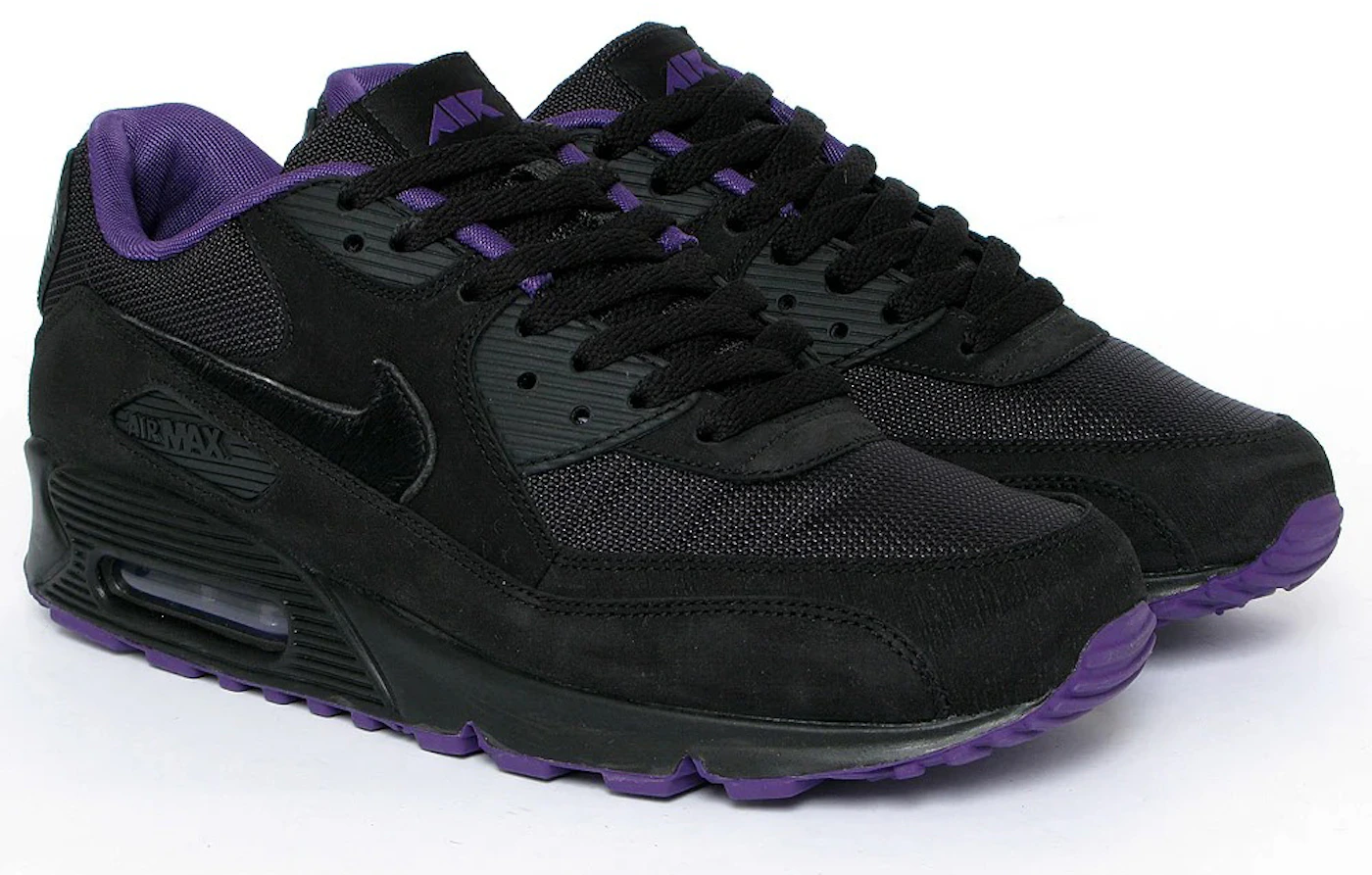 estoy enfermo Admirable Ceniza Nike Air Max 90 Attack Pack Black Purple - 325018-010 - ES