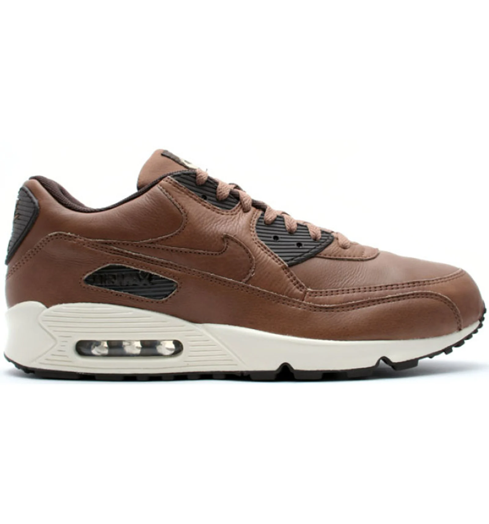 Nike air max 90 brown leather hotsell