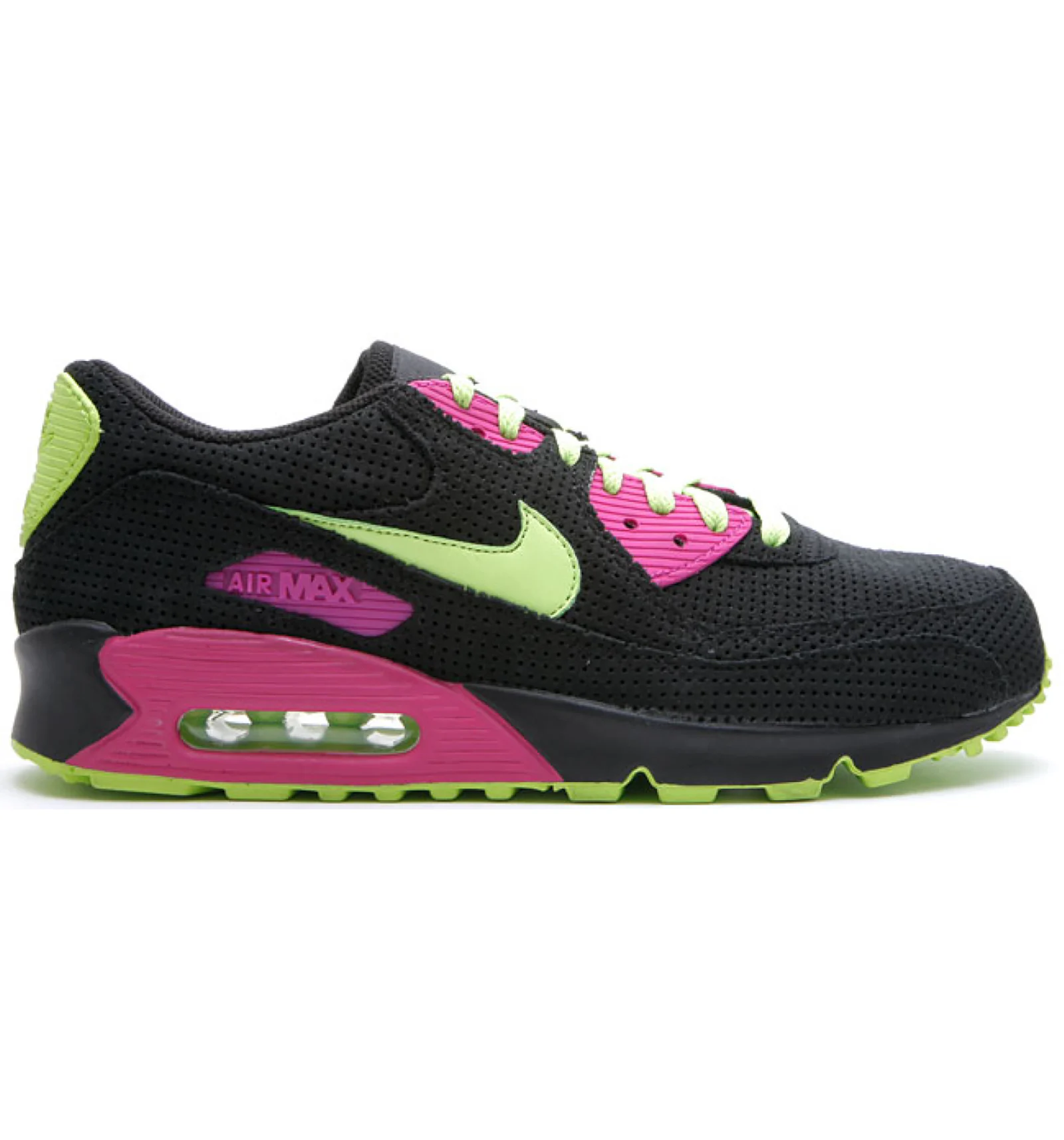 Black pink green nike top air max