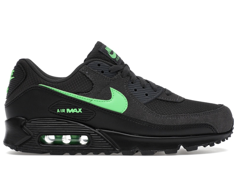 公式正規品!★NIKE AIR MAX 90 LTR GREEN STRIKE Nike Air Max 90 Black Green Strike Men's - DM0029-015 - US