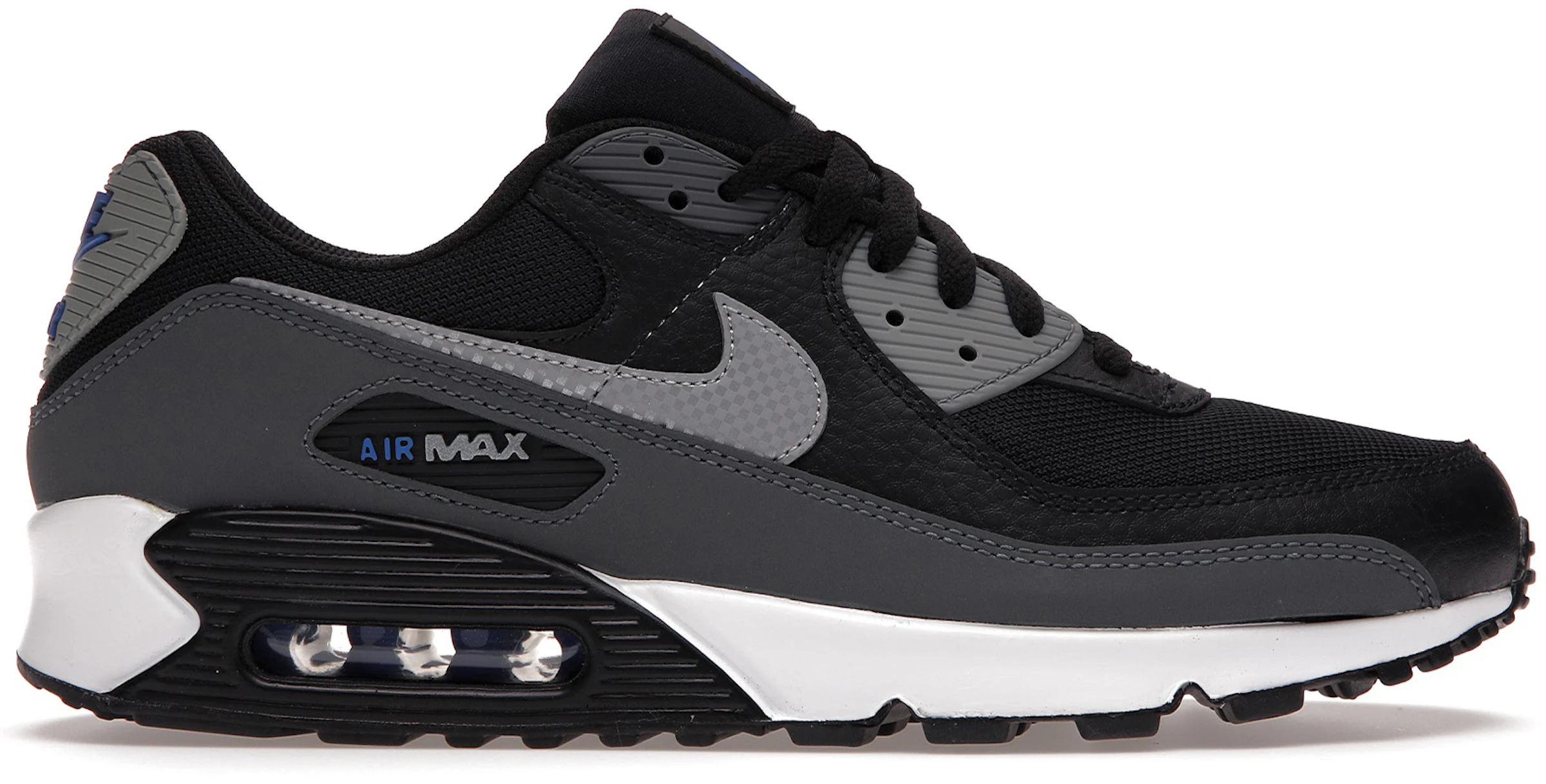 Nike 90 Black Grey Blue - DM9102-002 -