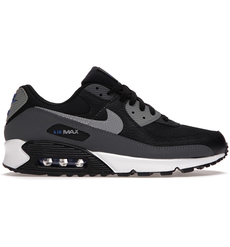 Nike Air Max 90 Black Grey Blue Men's DM9102-002 US