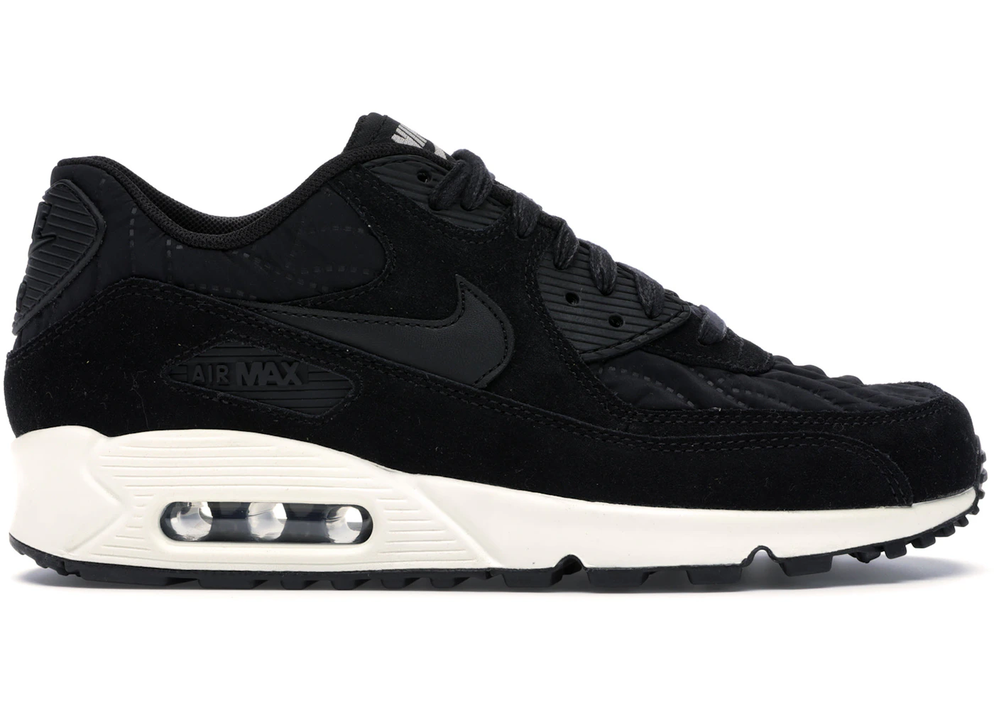 Nike Air Max 90 Black Ivory (Women's) - 443817-009 - US