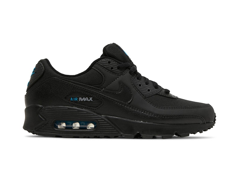 Air max 90 on sale white black laser blue