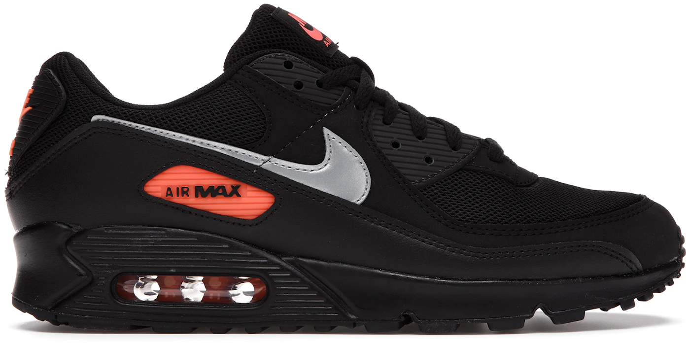 beslutte Børnecenter Forholdsvis Nike Air Max 90 Black Orange Men's - DJ6881-001 - US