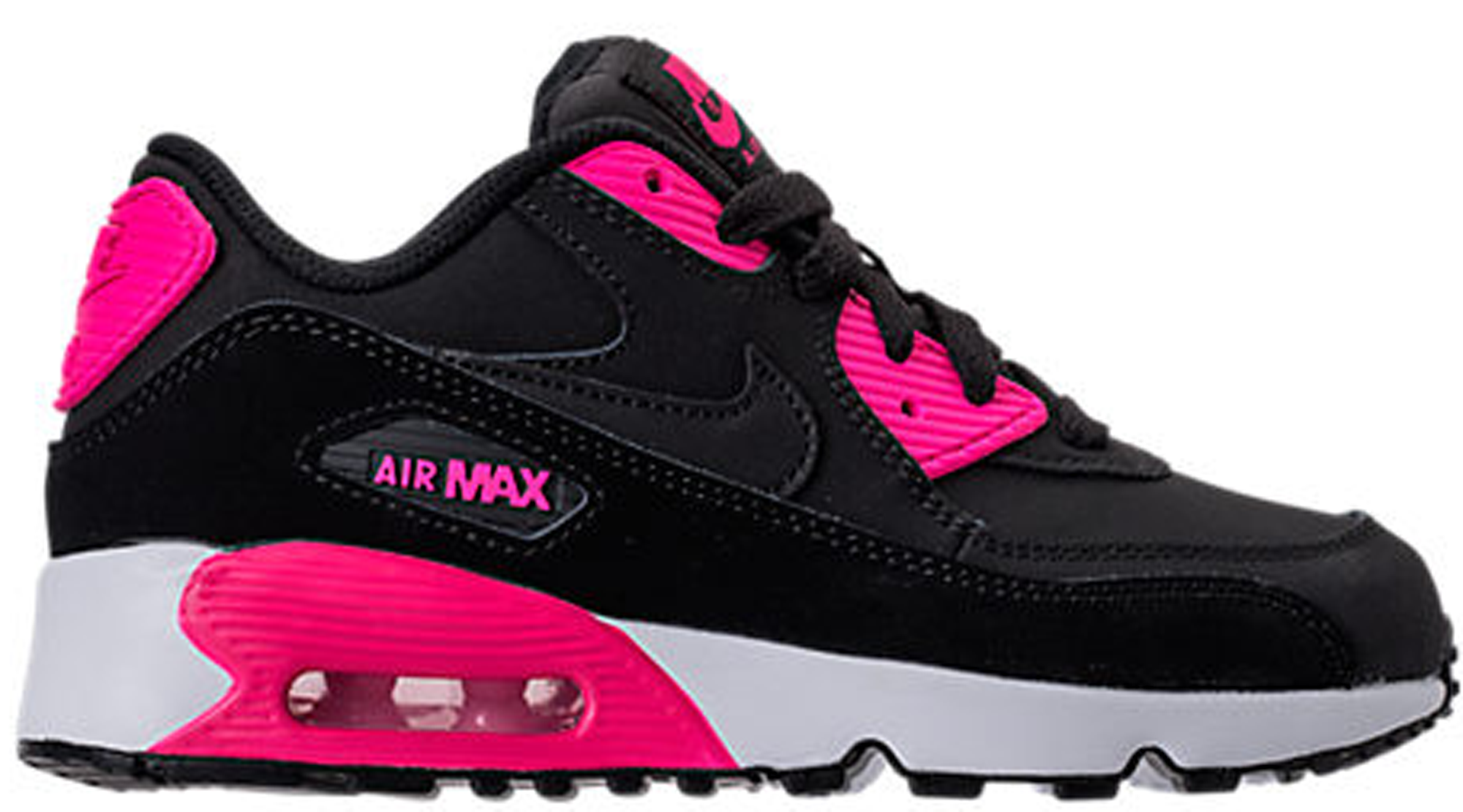 nike air max black pink white