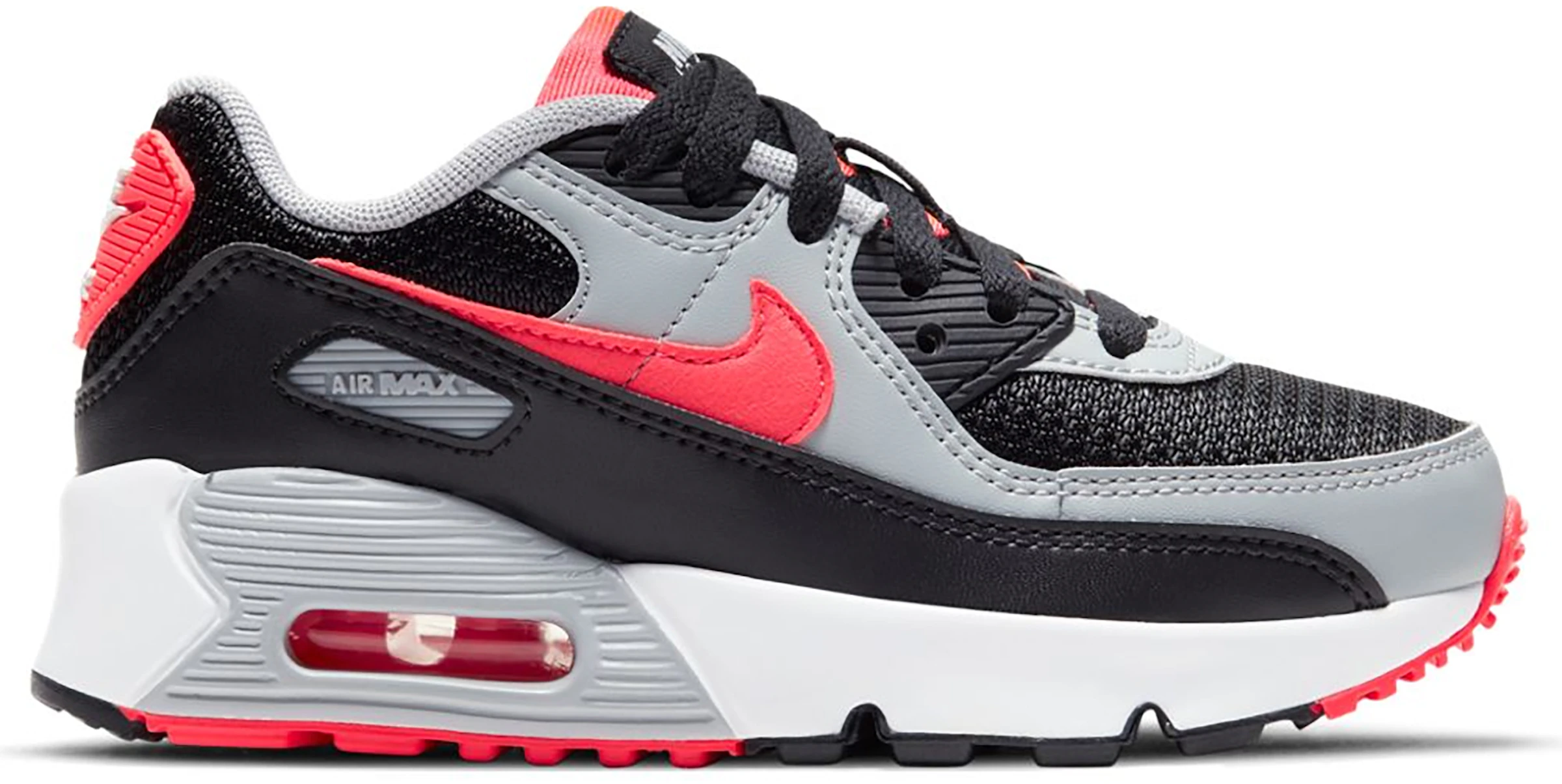 Nike Air Max 90 Radiant Red Wolf Grey (PS) CD6867-009 - US