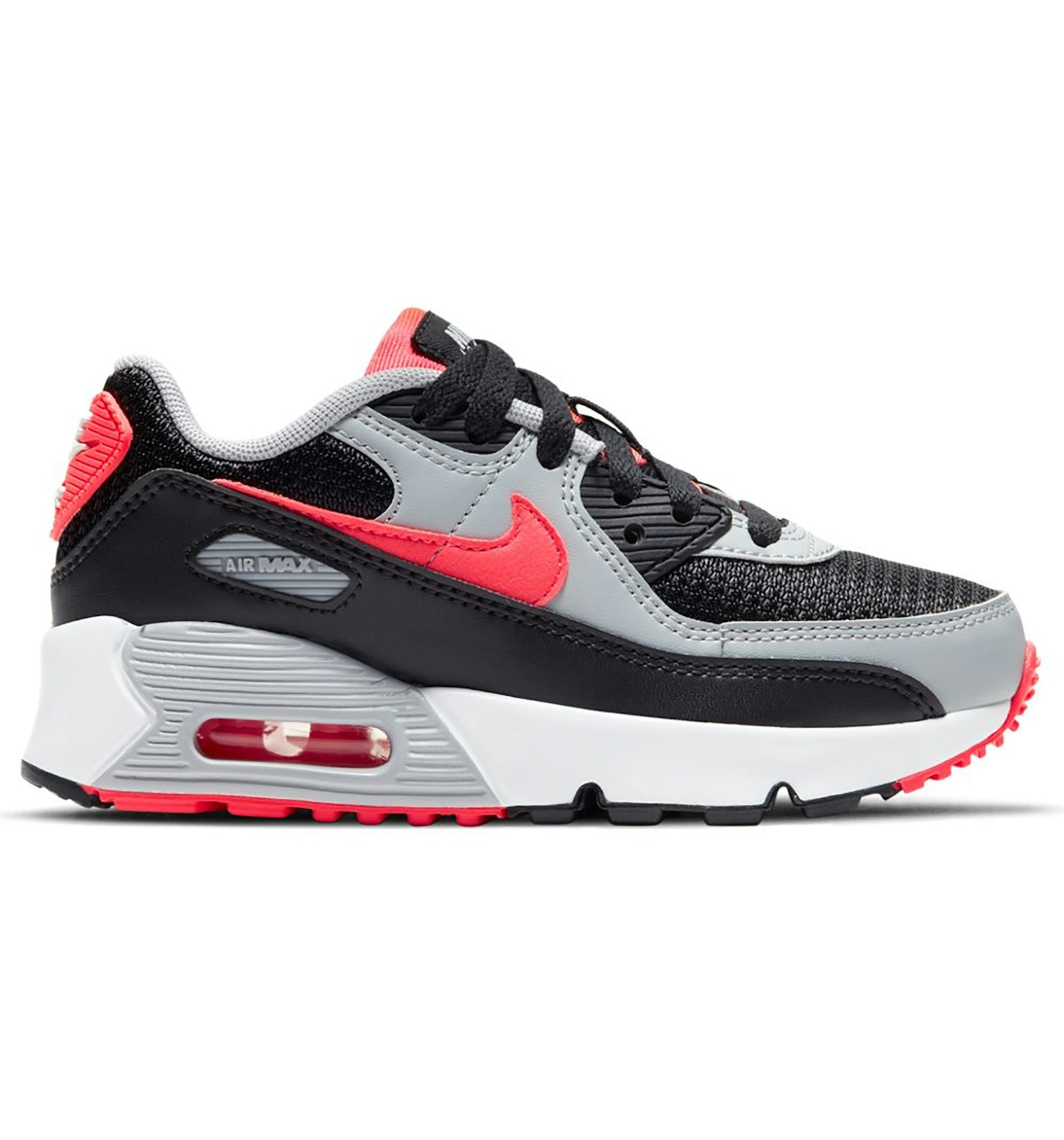 Air max 90 black 2025 red grey