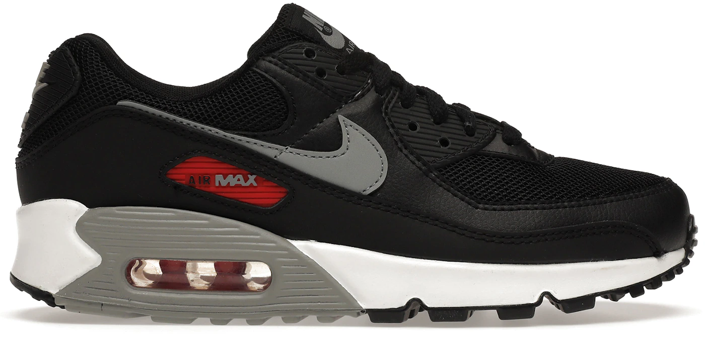Nike Air Max 90 Black Red Men's - CW7481-002 - US