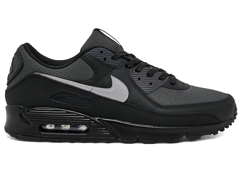 nike air max 90 reflective black