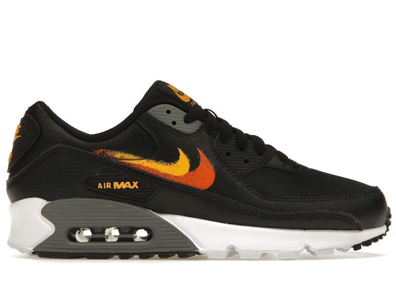 Nike Air Max 90 Black University Gold Men's - FJ4229-001 - US