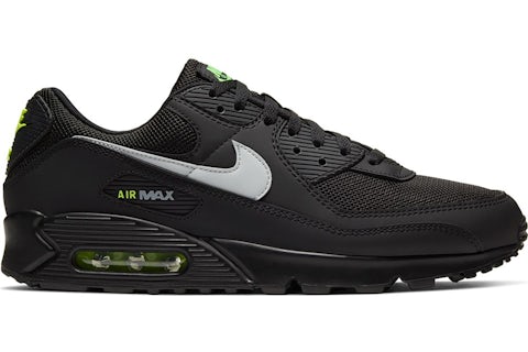 Nike Air Max 90 Black Volt Light Smoke Grey CV1634 001 JP