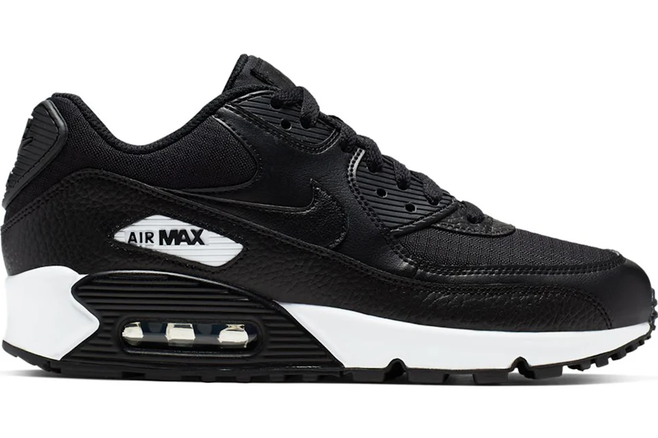Nike Air Max 90 Black White Black Women s 325213 064 JP