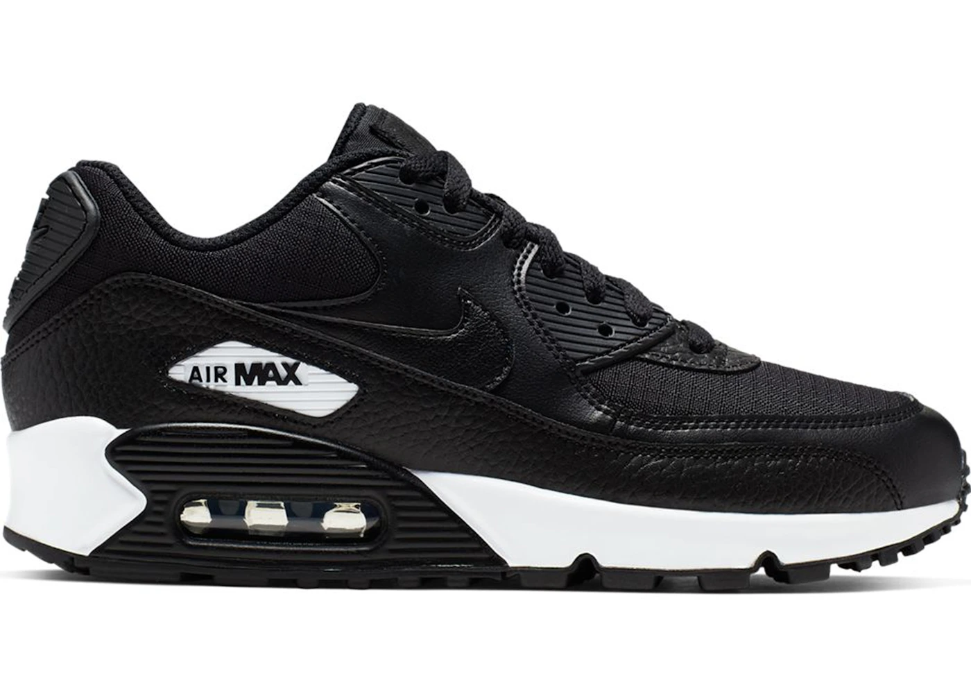Nike Air Max 90 Noir Blanc Noir (femme) Style 325213-064 FR
