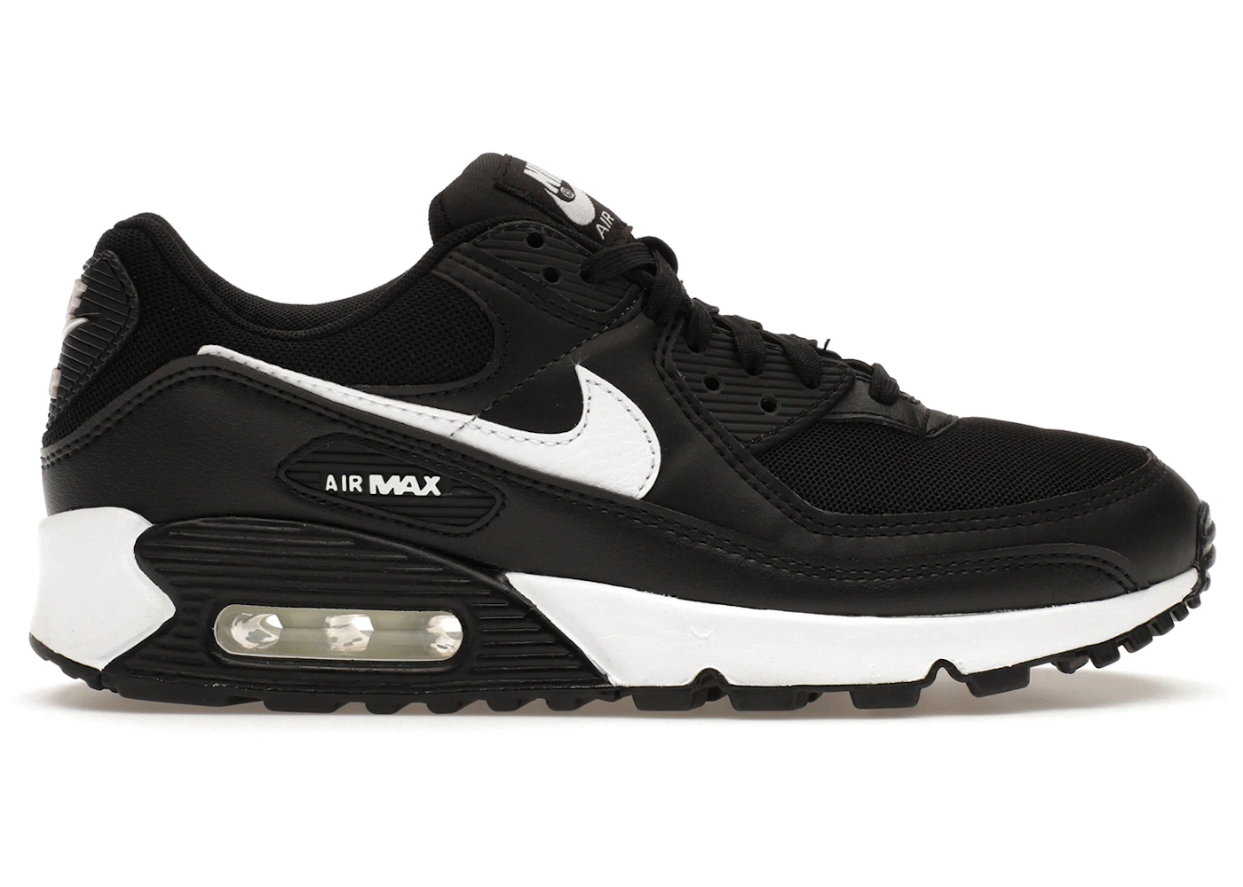 Nike Air Max 90 Black White (Women's) - DH8010-002 - US