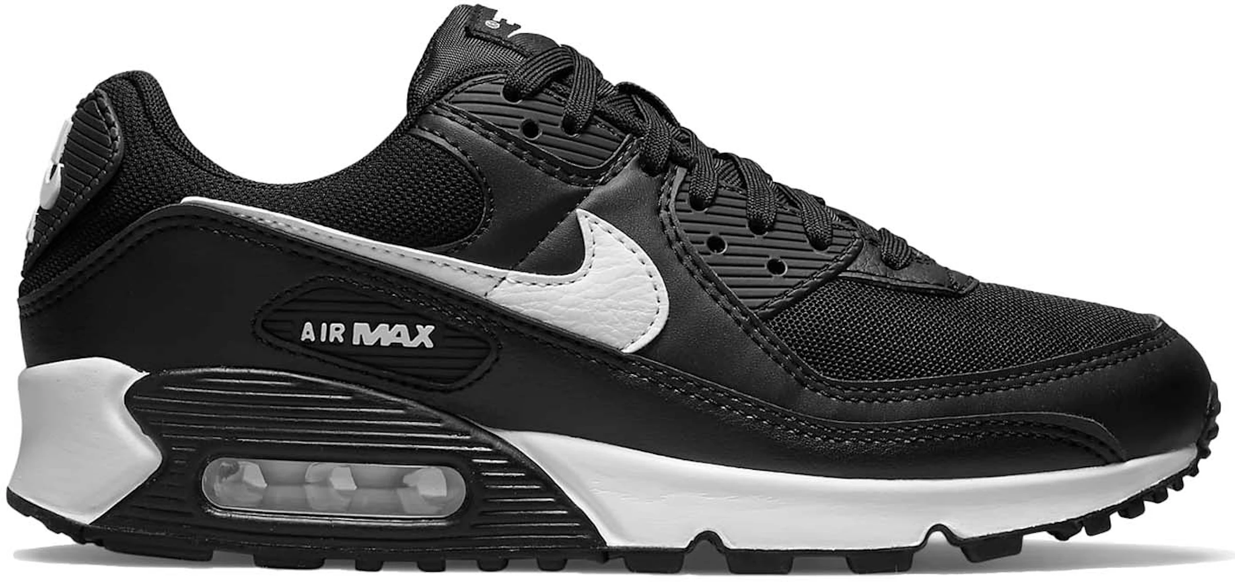 Nike Air Max 90 Black White (Women's) - DH8010-002 - ES