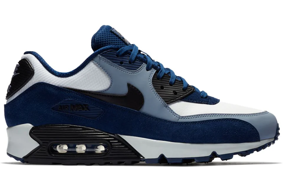 Nike Air Max 90 Blue Void Black Ashen Slate Men s 302519 400 US