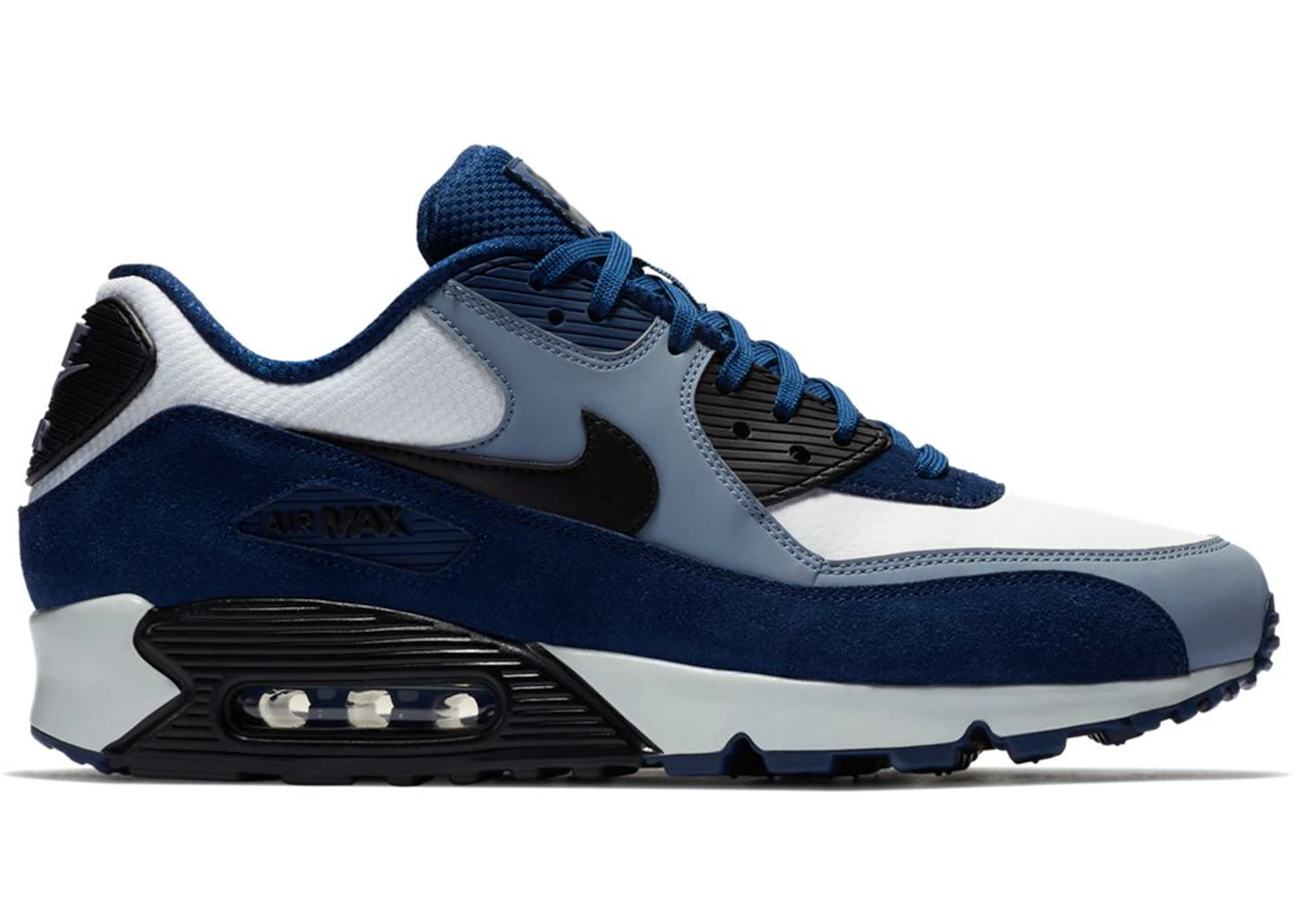 Nike air max 90 leather blue void online