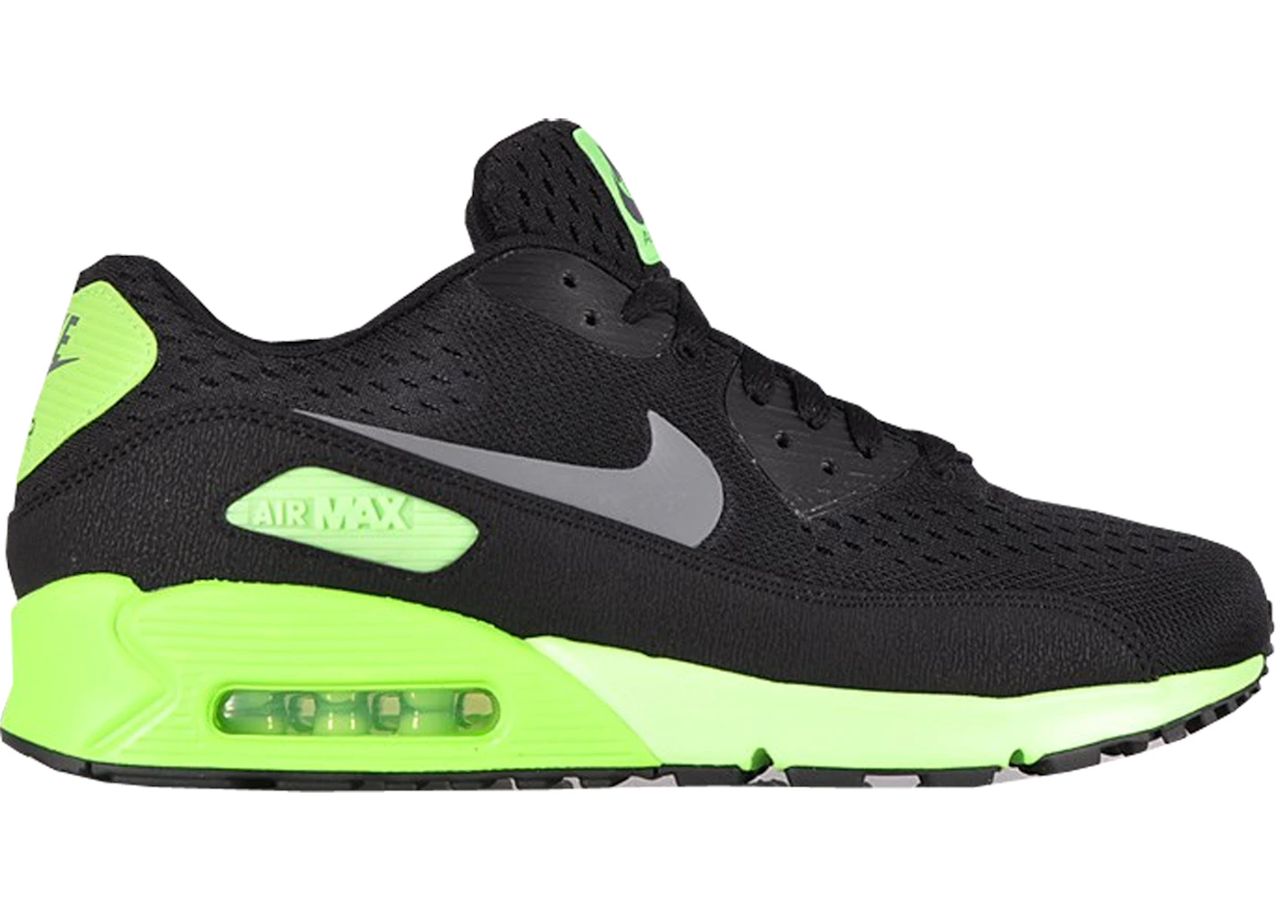Air max black 2025 and lime green