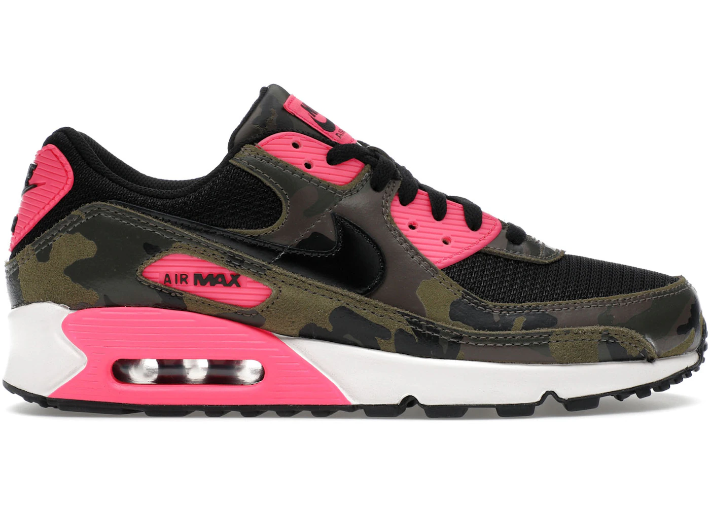 Nike Air Max 90 Camo Pack Sequoia Hyper Pink Men's IF1721-300 US