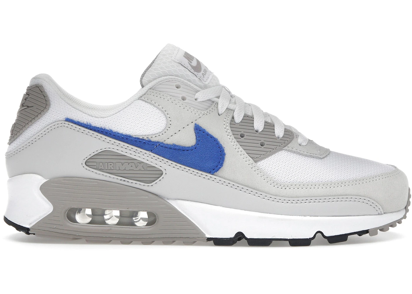 Nike Air Max 90 College Grey Racer Blue Men's DM0029-110 US