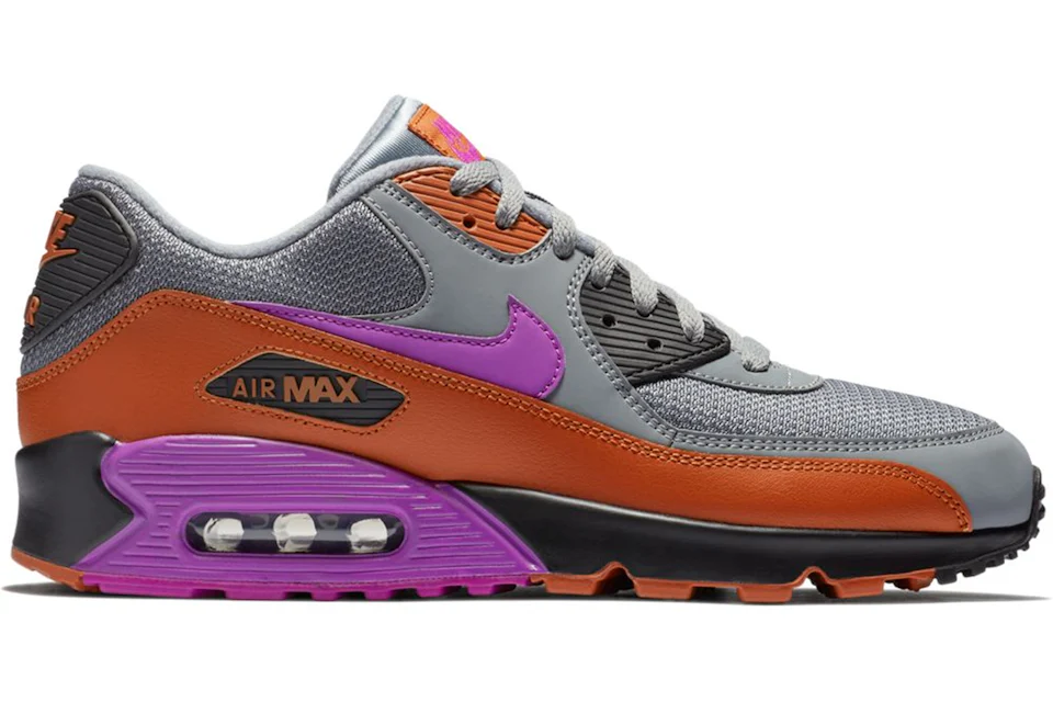 Nike Air Max 90 Cool Grey Dark Russet Men s AJ1285 013 US