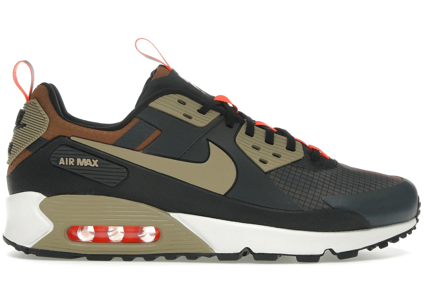 90 Drift Mens Nike Air Max Khaki Nike Air Max 90 Drift Dark Smoke