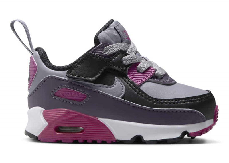 Pre-owned Nike Air Max 90 Easyon Sneakers In Cement Grey/black/dark Raisin In Multi