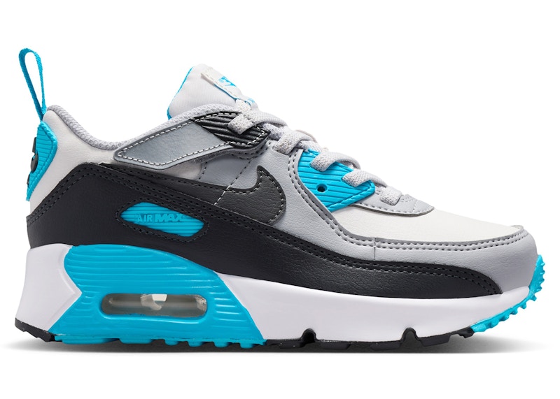 Pre-owned Nike Air Max 90 Easyon Sneakers In Platinum Tint/blue Lightning/wolf Grey