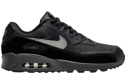 Nike Air Max 90 Essential Black Silver Men's AJ1285-023 US